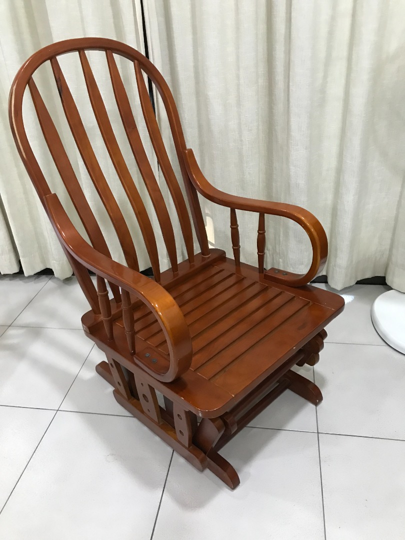 Hardwood rocking chair sales