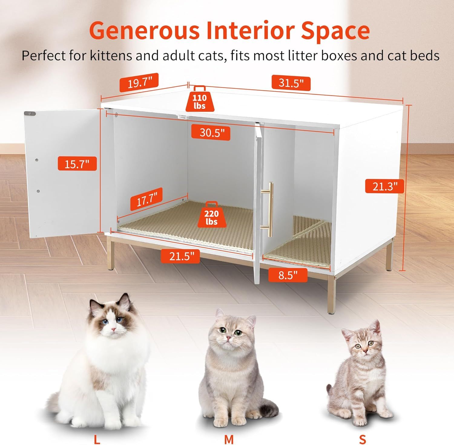 Designer litter box furniture cheap