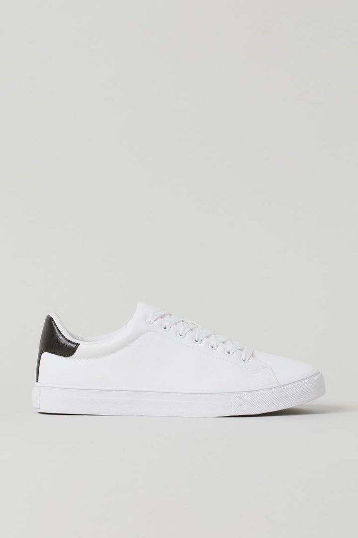 H M white sneakers 9.5uk Men s Fashion Footwear Sneakers on