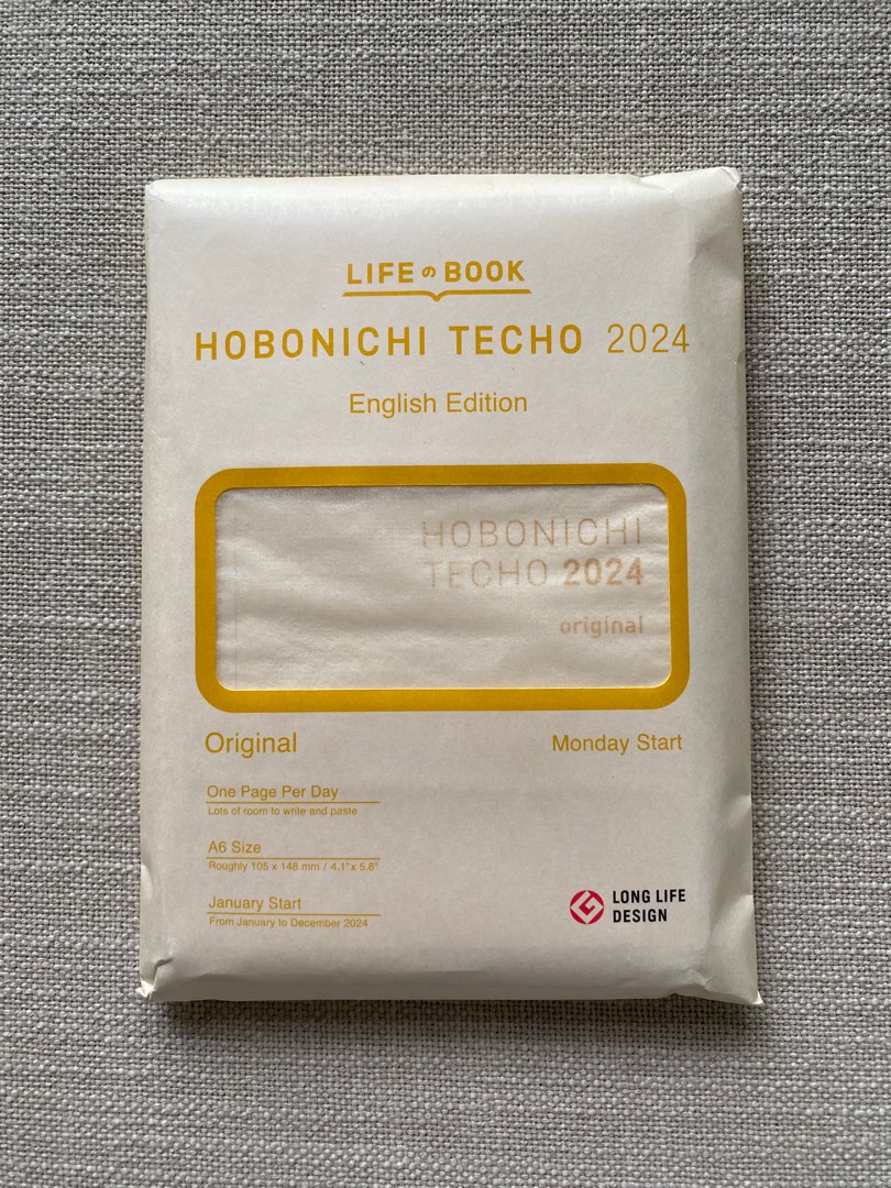 Hobonichi Techo 2025 English Original Book, Hobbies & Toys, Stationery