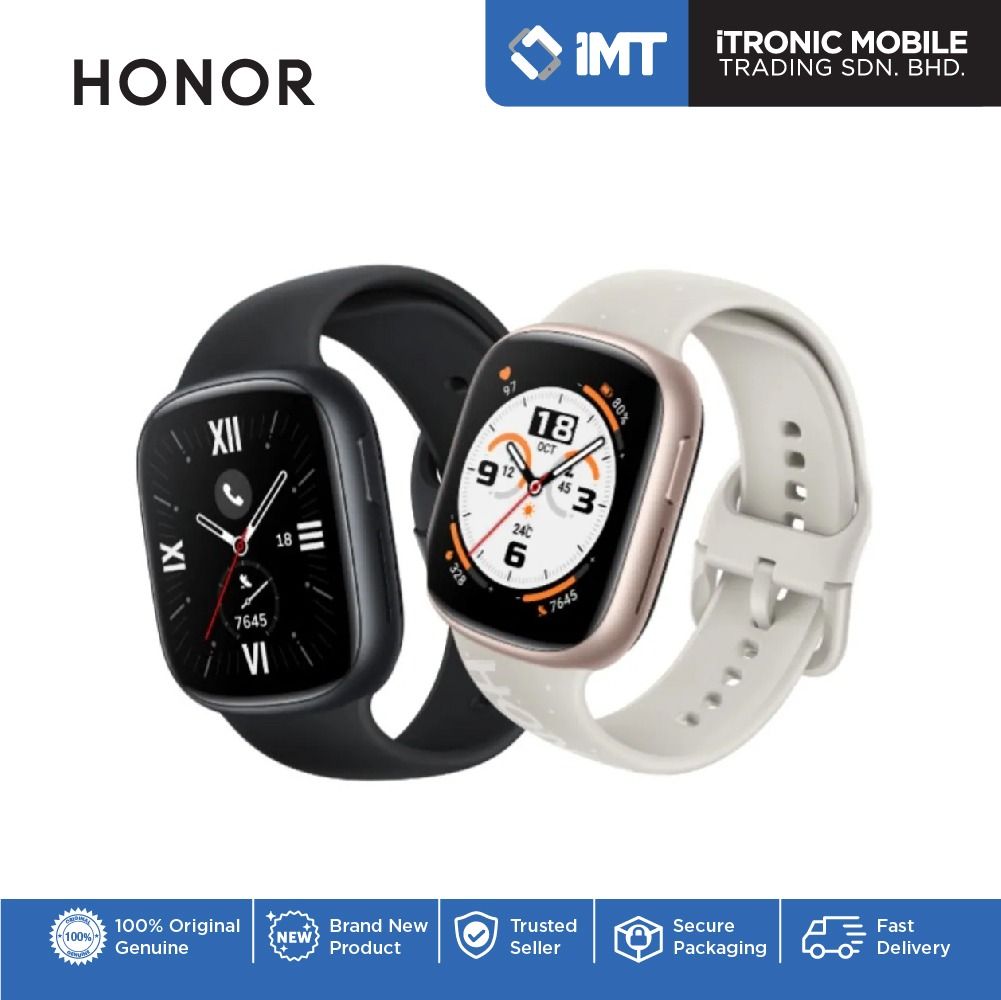 Honor Watch 4 Smartwatch 1.75 AMOLED Colour Screen 14 Days