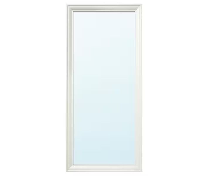 IKEA TOFTBYN fulllength Mirror, white, 165 x 75 cm, Furniture & Home