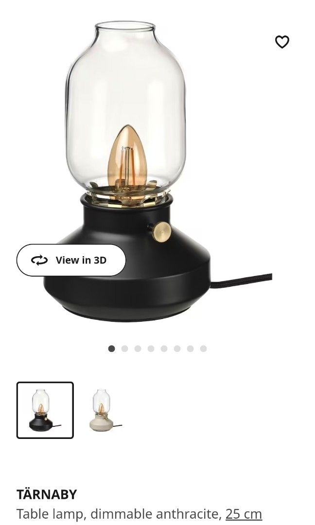 Ikea sales oil lamp
