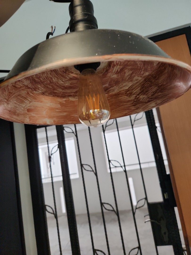Ceiling lights industrial look online