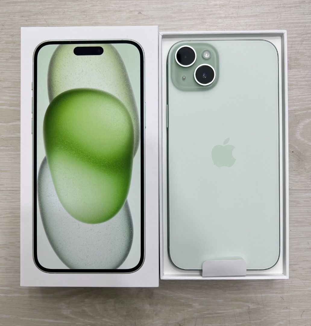 iPhone15Plus グリーン