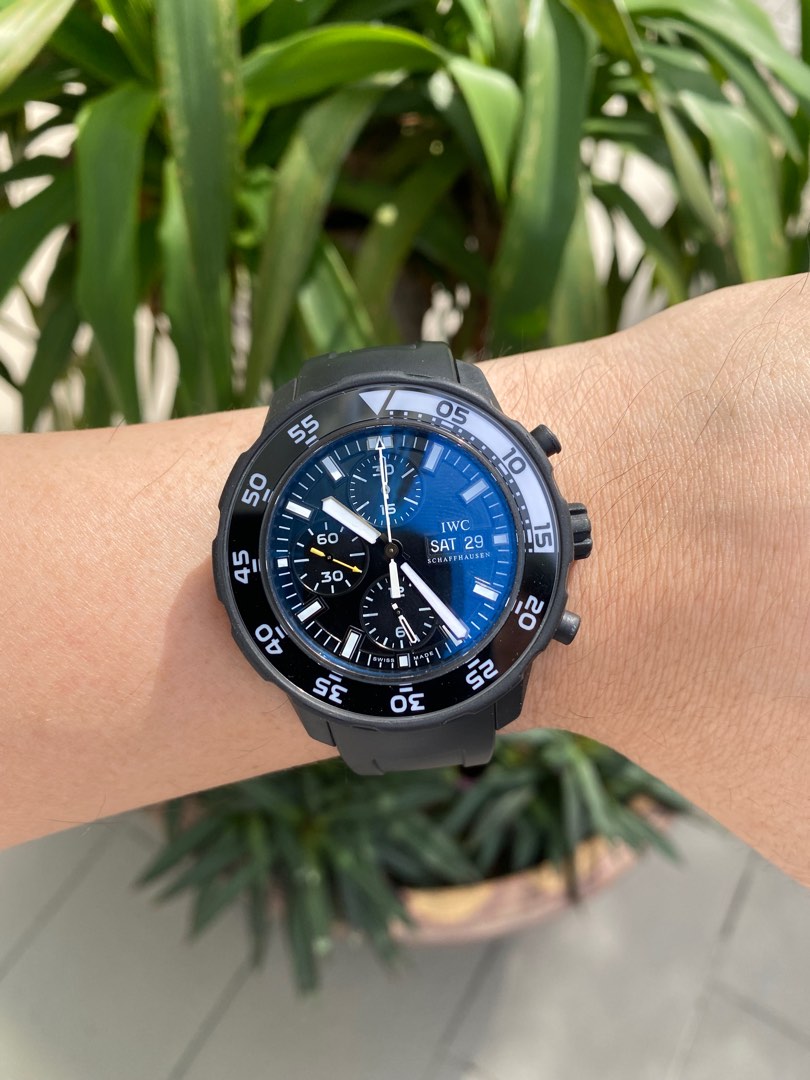 Iwc Aquatimer Galapagos Luxury Watches on Carousell