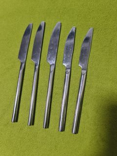 Japan Surplus thick Stainless 5pcs. knives cutlery