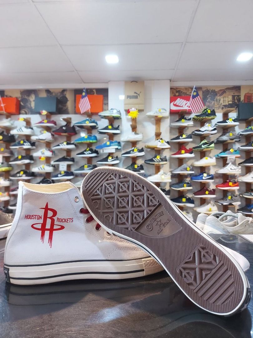 Kasut Converse Houston Rockets red white