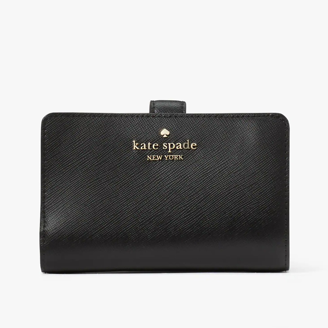 Kate Spade Madison Medium Compact Bifold Wallet KC580, Women's Fashion ...