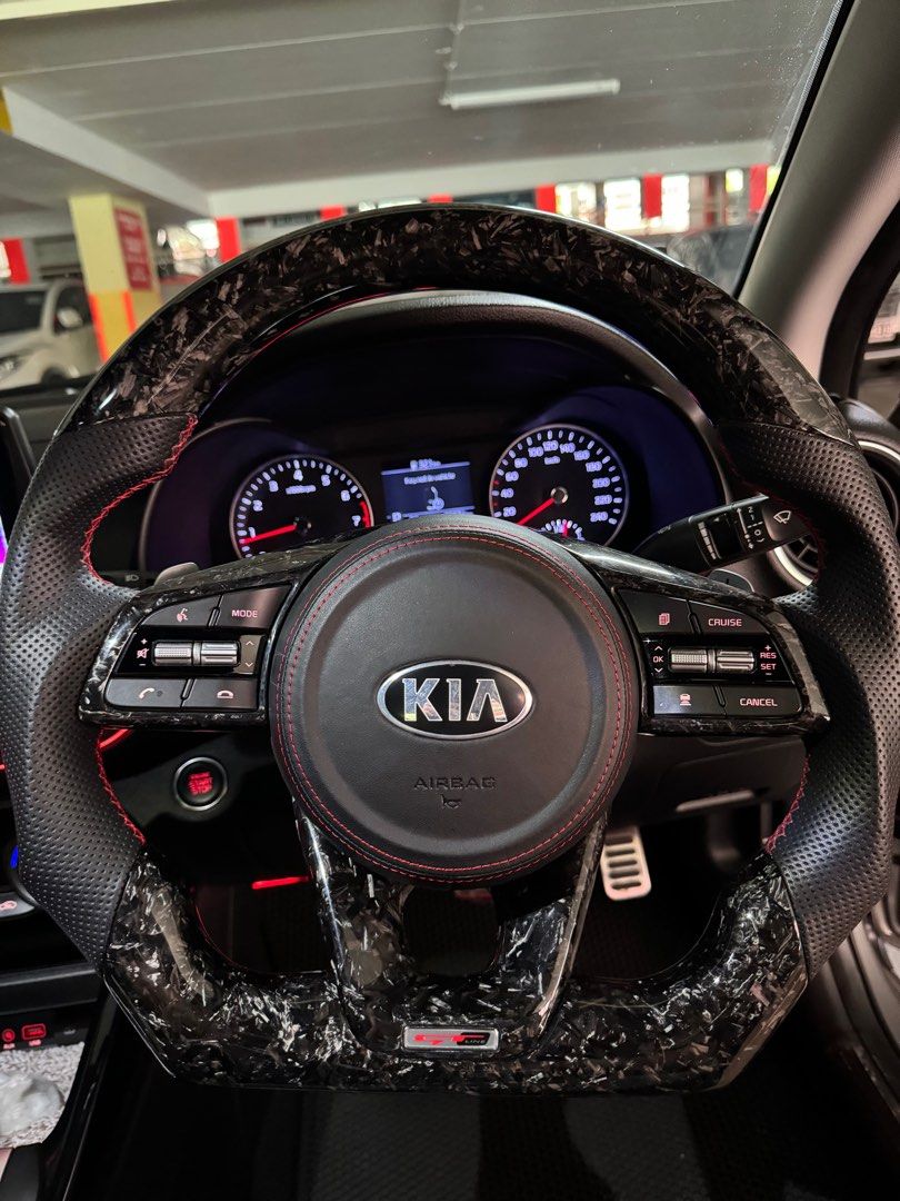 Kia Cerato (2019) GT Line Carbon Steering Wheel, Car Accessories