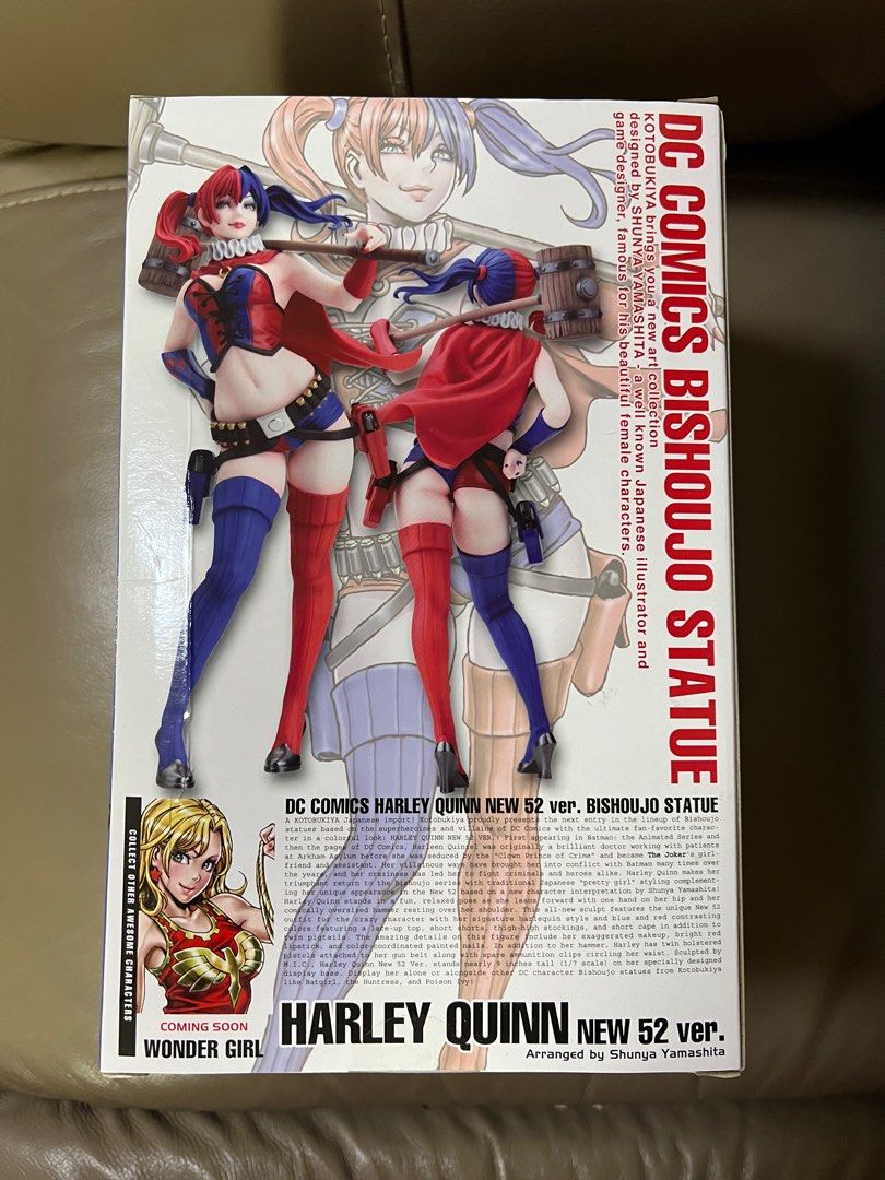 Kotobukiya DC Comics Pretty New 52 Harley Quinn New 52 Ver. 1/7 Scale  Painted PVC, 9 inches (DC024), Hobbies & Toys, Toys & Games on Carousell