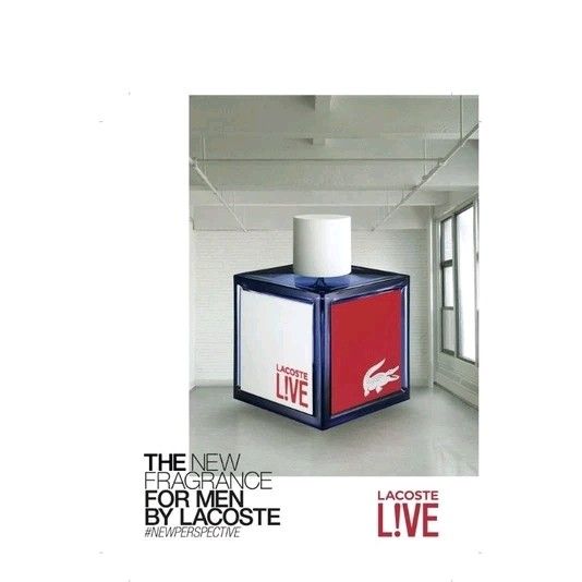 Lacoste live male eau sale de toilette spray 40ml
