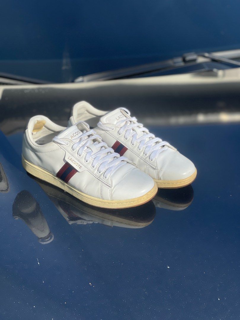 Lacoste White Shoes that look like Gucci