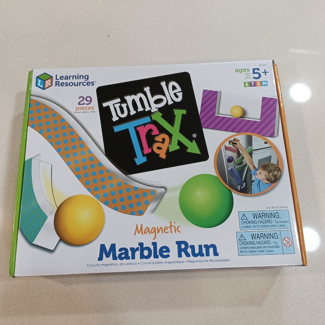Tumble trax magnetic marble run hot sale