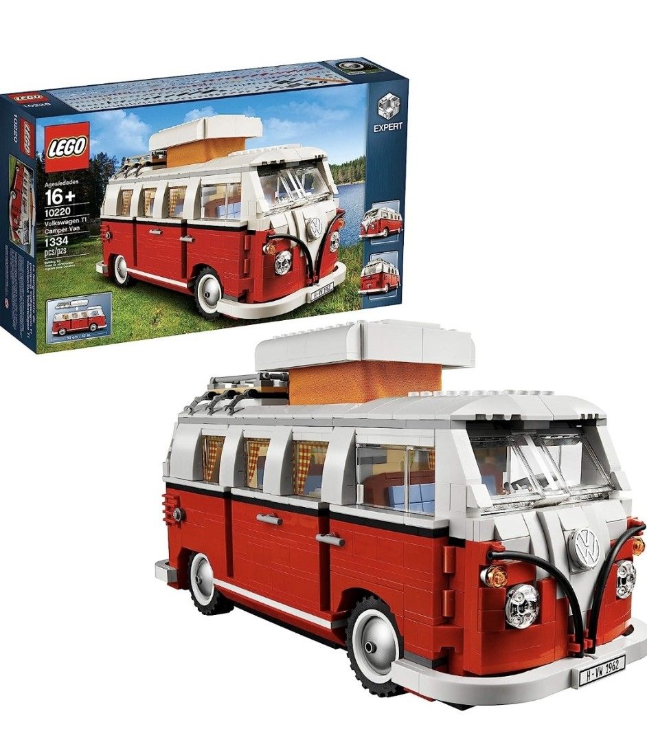 LEGO Creator Expert Volkswagen T1 Camper Van 10220 Construction Set Hobbies Toys Toys Games on Carousell