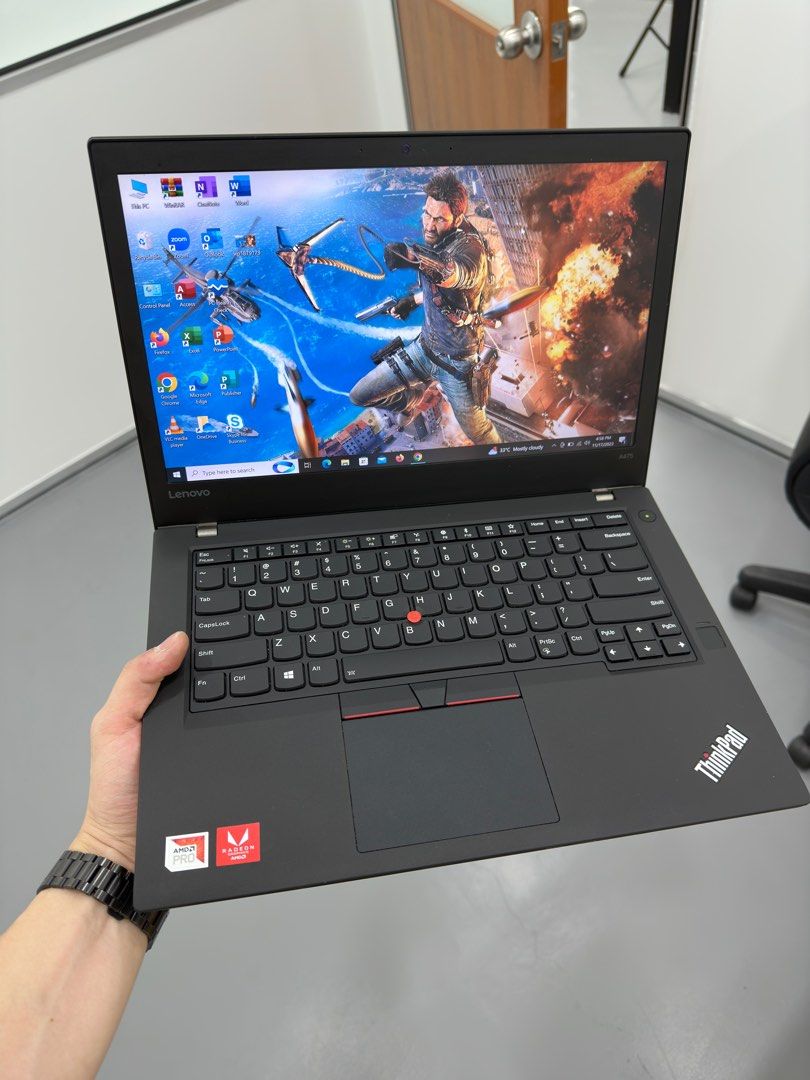 Lenovo AMD A12 Pro Gaming slim laptop