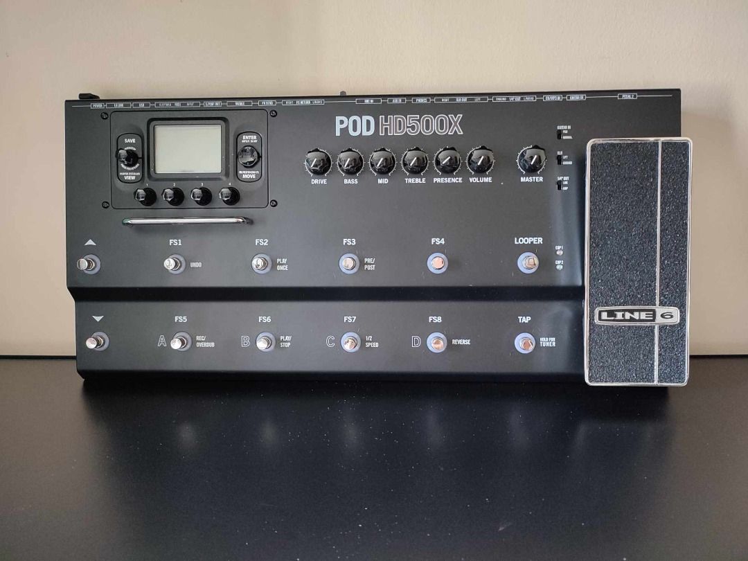 Line 6 POD HD500X Guitar Multieffects Floor Processor, Hobbies & Toys