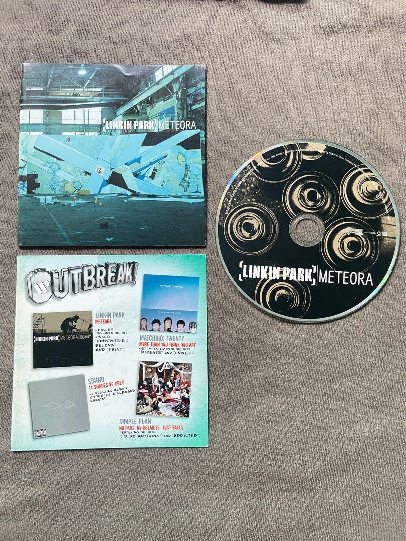LINKIN PARK - METEORA, Hobbies & Toys, Music & Media, CDs & DVDs on ...