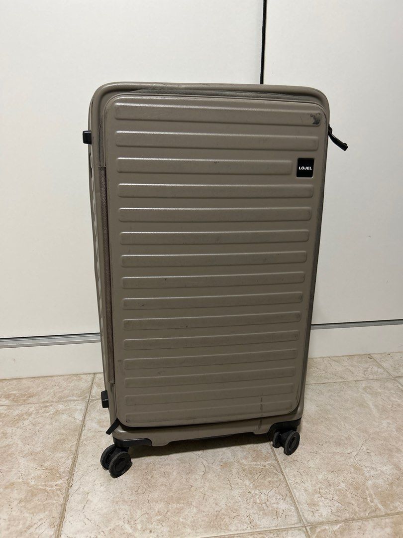 Lojel cubo fit luggage in warm grey, Hobbies & Toys, Travel