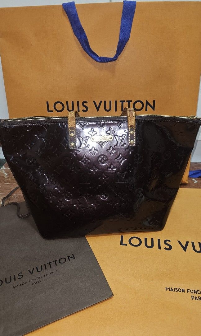 100 Authentic Louis Vuitton Patent leather bag Luxury Bags Wallets on Carousell