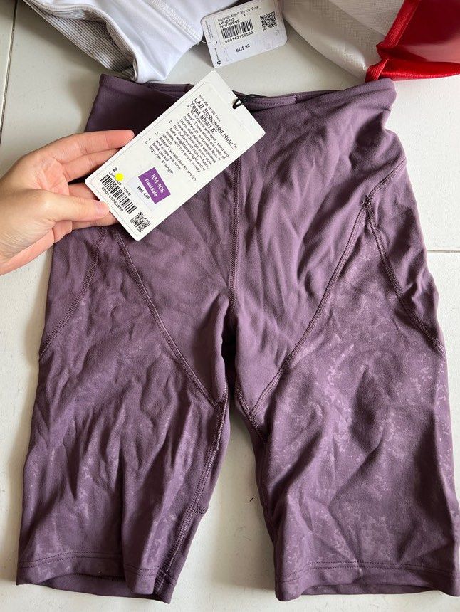 lululemon - Lilac Lulu Shorts 6” on Designer Wardrobe