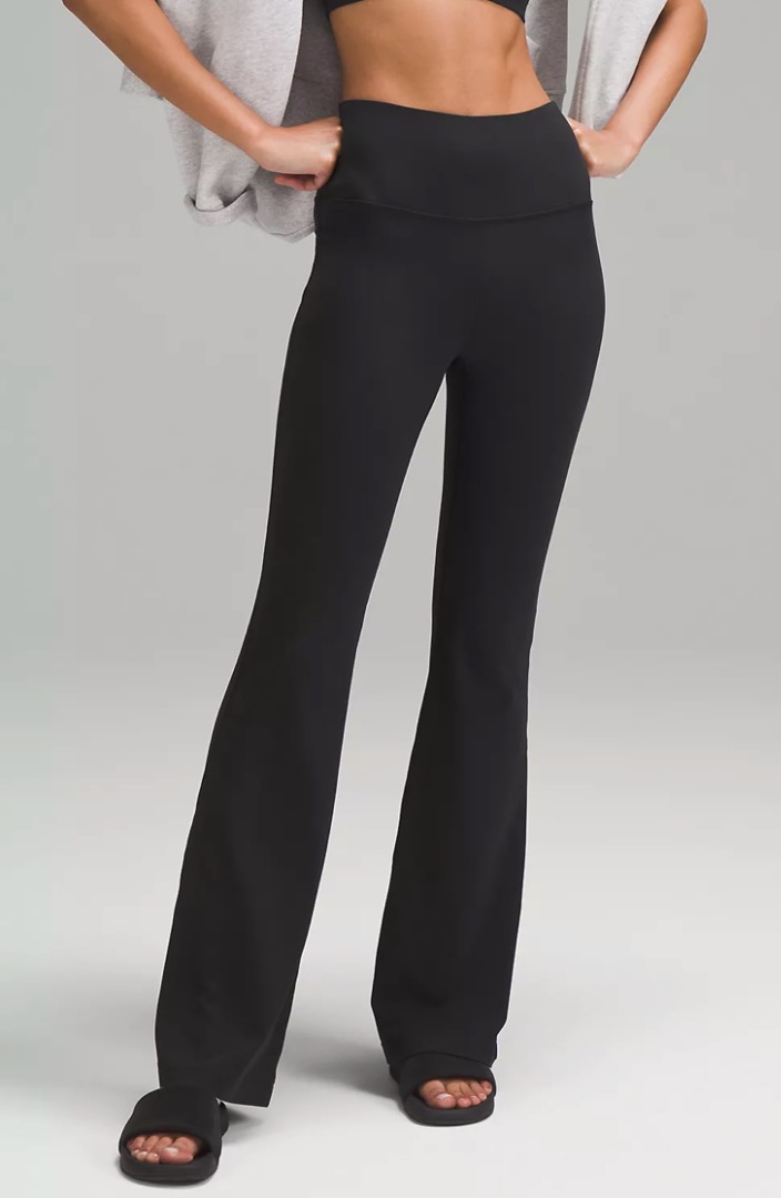 Lululemon Groove Flare Pants Size S (Grey), Women's Fashion, Activewear on  Carousell