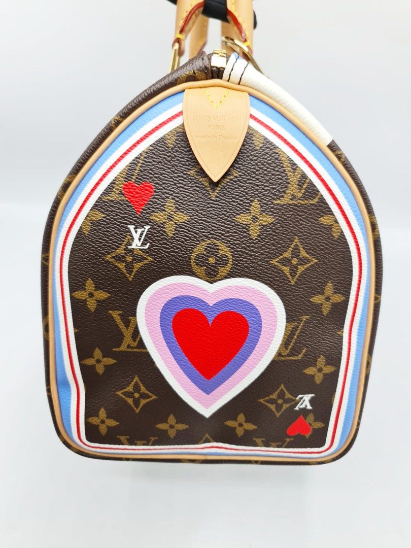 L.V Game On Monogram Speedy Bandouliere 30 Luxury Bags Wallets