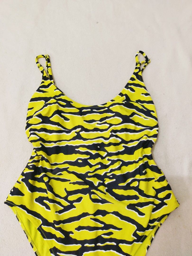 Yellow swimsuit h&m on sale