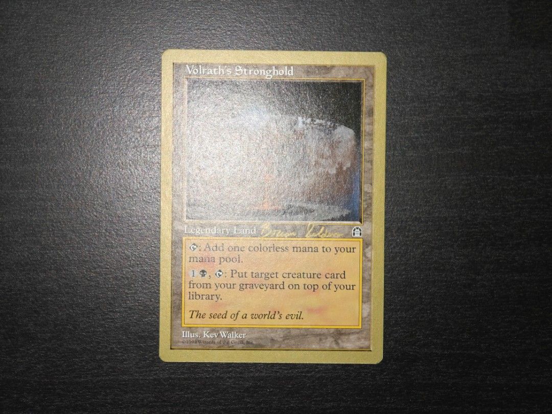 Magic The Gathering MTG Volrath's Stronghold (World Championship 1998),  Hobbies & Toys, Toys & Games on Carousell