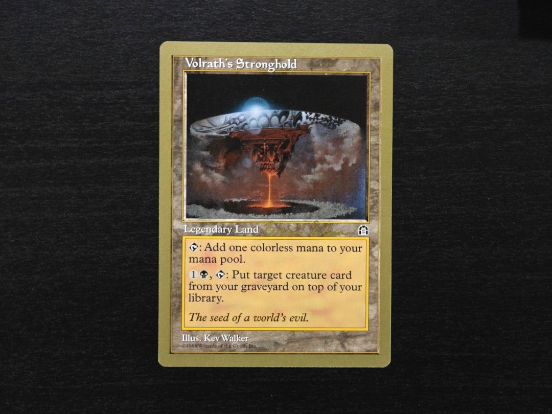 Magic The Gathering MTG Volrath's Stronghold (World Championship 1998),  Hobbies & Toys, Toys & Games on Carousell