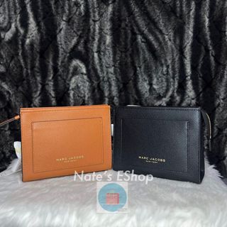 Marc Jacobs The Grind Leather Cosmetic Bag