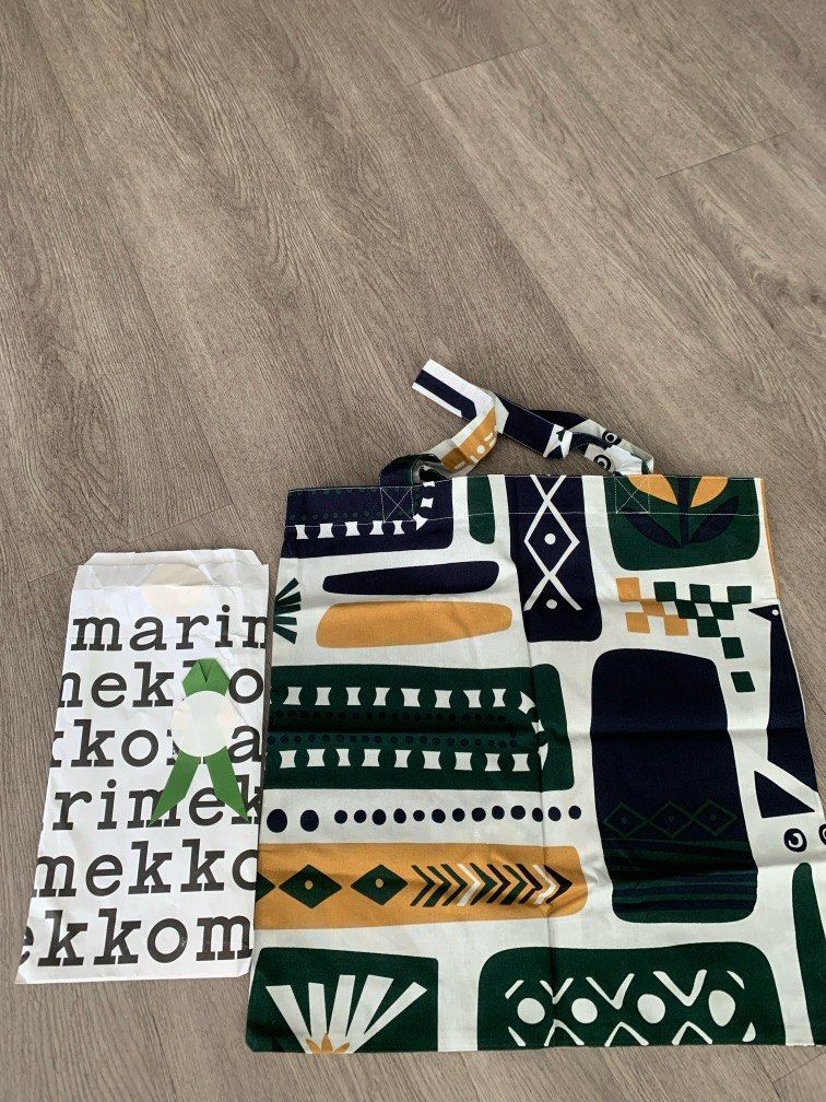 MARRIMEKKO canvas tote bag