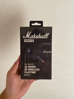Marshall Minor III True Wireless Earbuds [FREE SHIPPING]