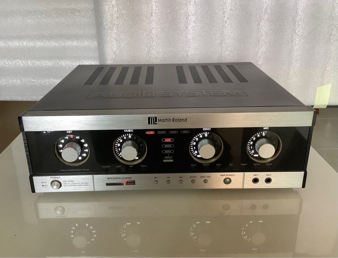 Martin Roland KA-3700B (with remote control & 2 microphones), Audio ...