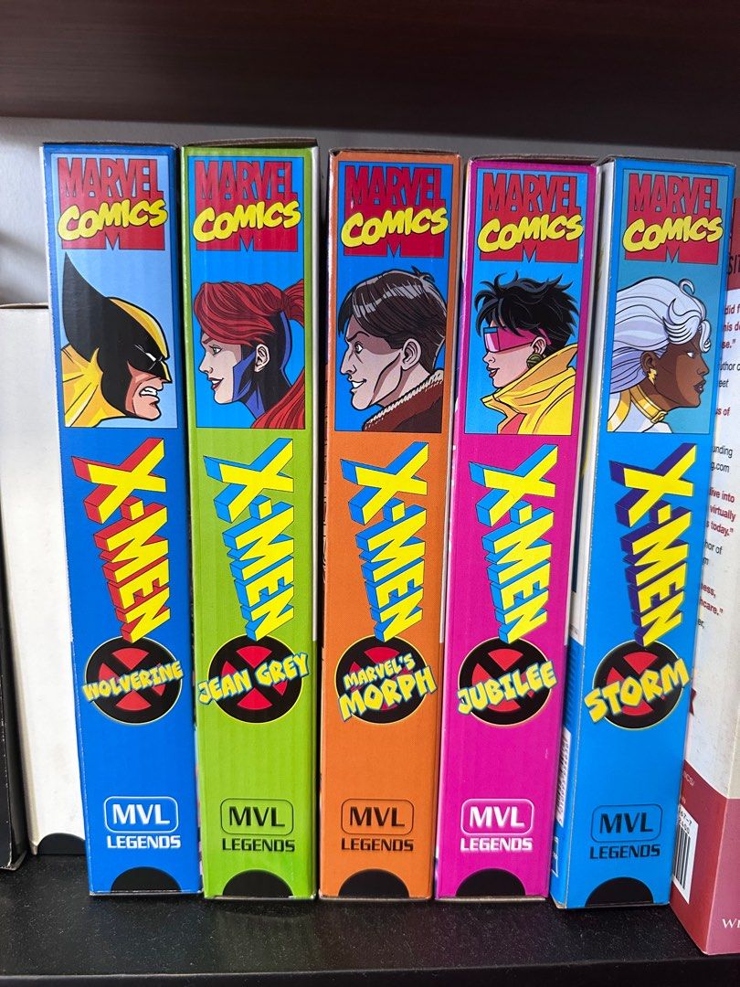 Marvel legends animated Wolverine Jean storm jubilee, Hobbies & Toys