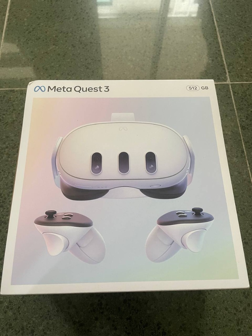 Meta quest 3 headset 512 GB 全新Brand New, 電子遊戲, 遊戲機配件