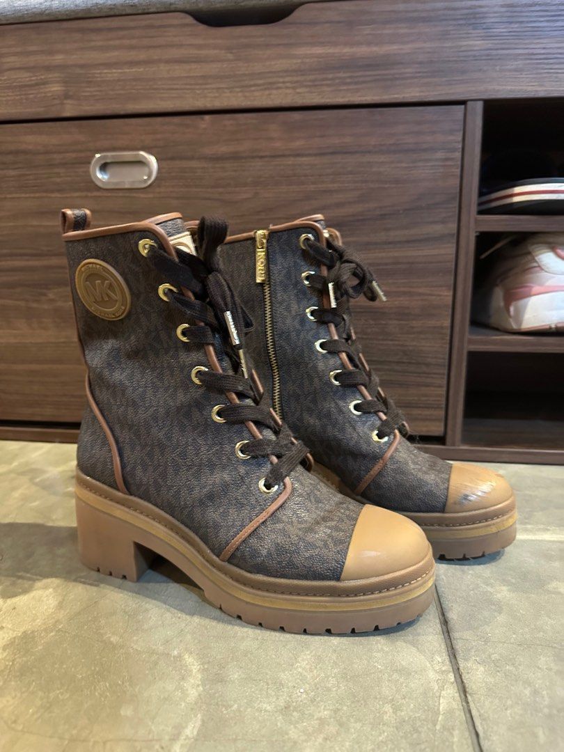 Michael kors anaka combat boots top