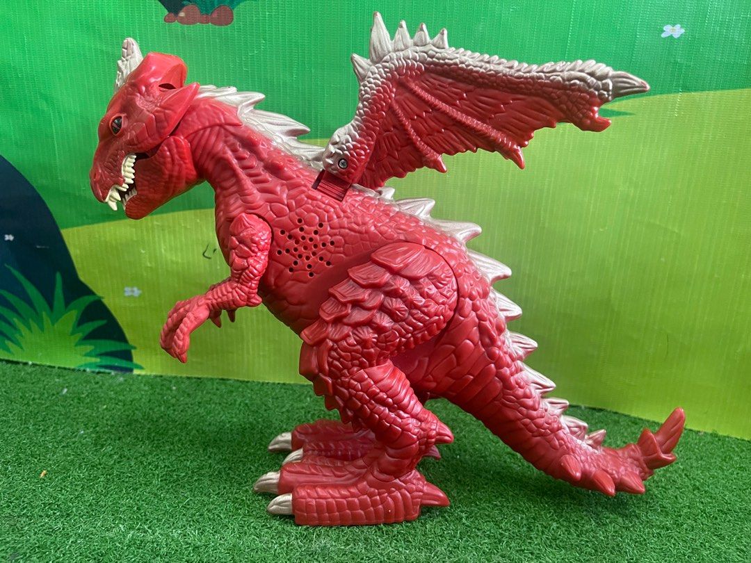 Mighty dragon toy top