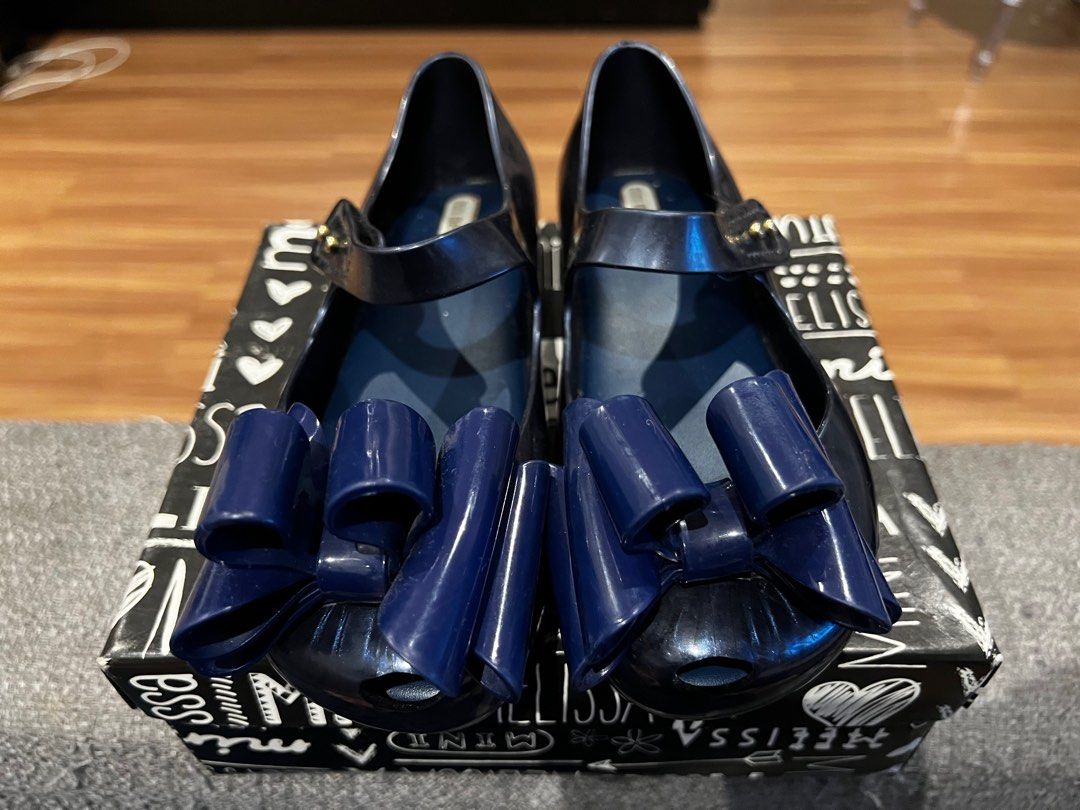 Mini melissa navy best sale blue