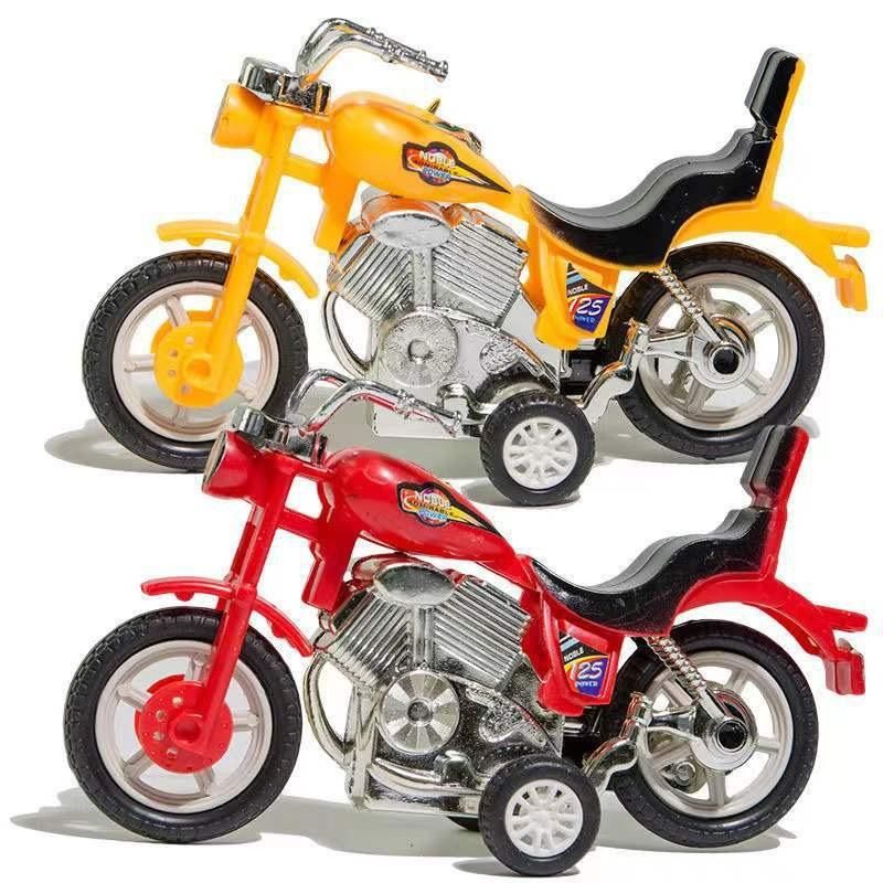 Plastic store toy motorbike