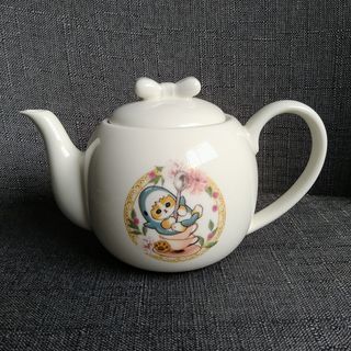 Mofusand Kuji Prize A Tea Pot (Shark Cat) with Tea Strainer