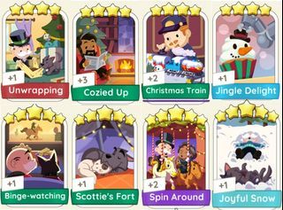 Monopoly Go Stickers | Heartfelt Holidays | 4/5 Stars