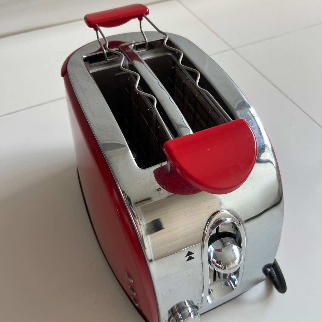 Morphy richards red toaster clearance