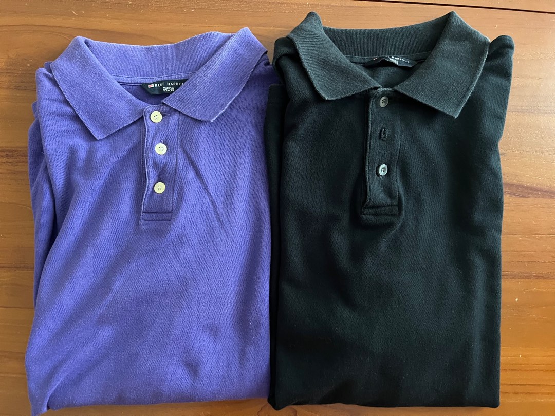 Blue harbour mens deals polo shirts