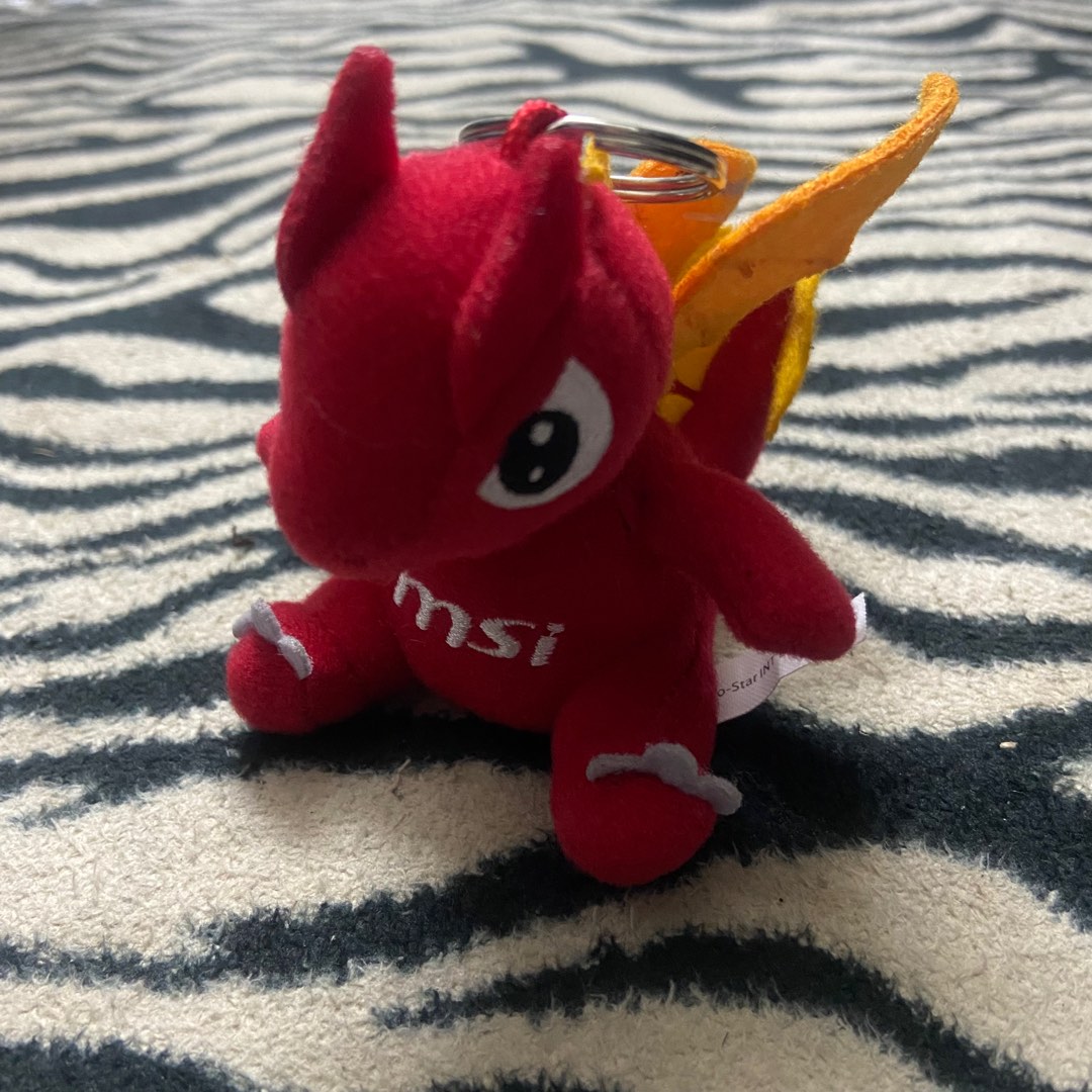 MSI Dragon Plush Keychain