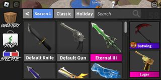 Roblox Murder Mystery 2 MM2 Gamepass Bundle Godly set Knife and