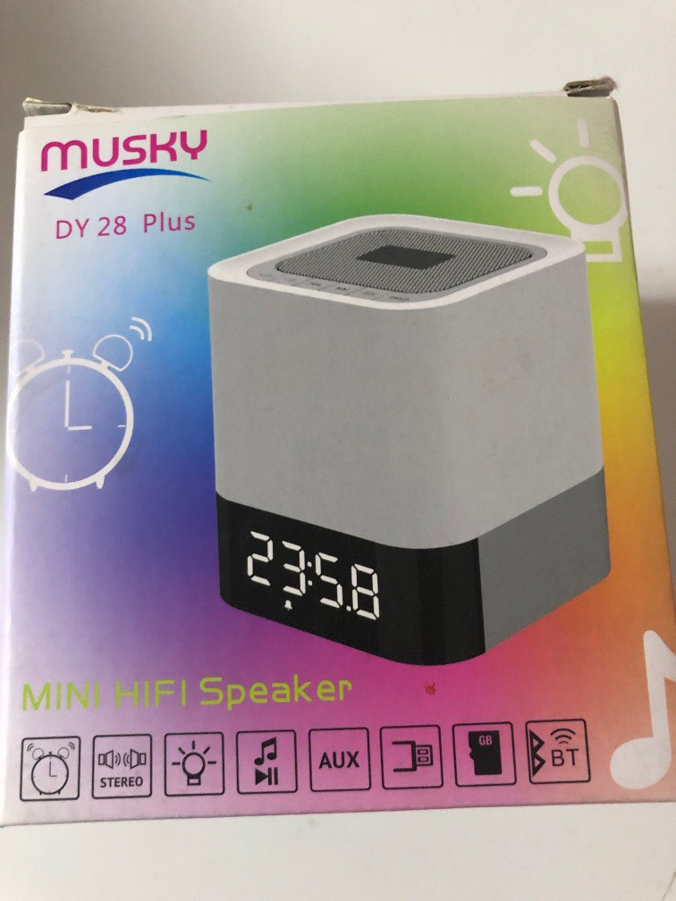 Musky mini hifi sale speaker dy28 plus