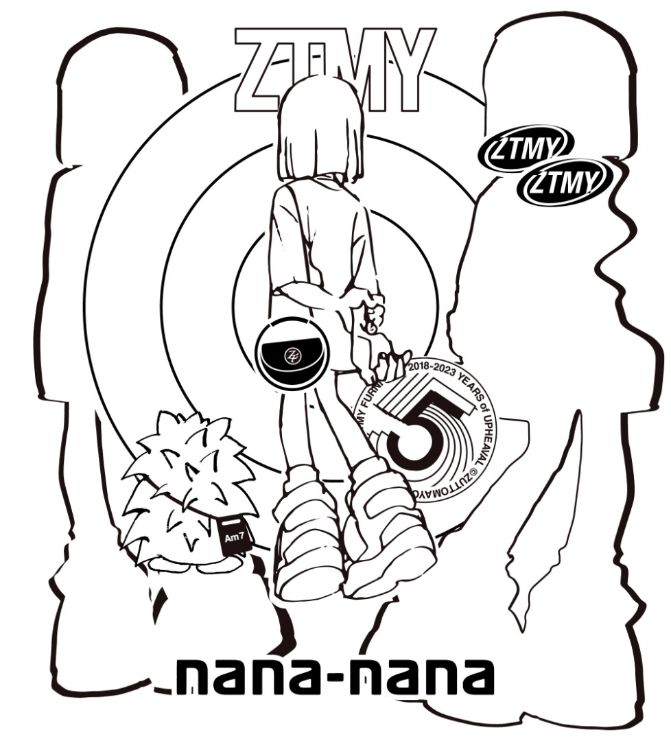 nana-nana × ZUTOMAYO 原宿竹下通「ZUTOMAYO 