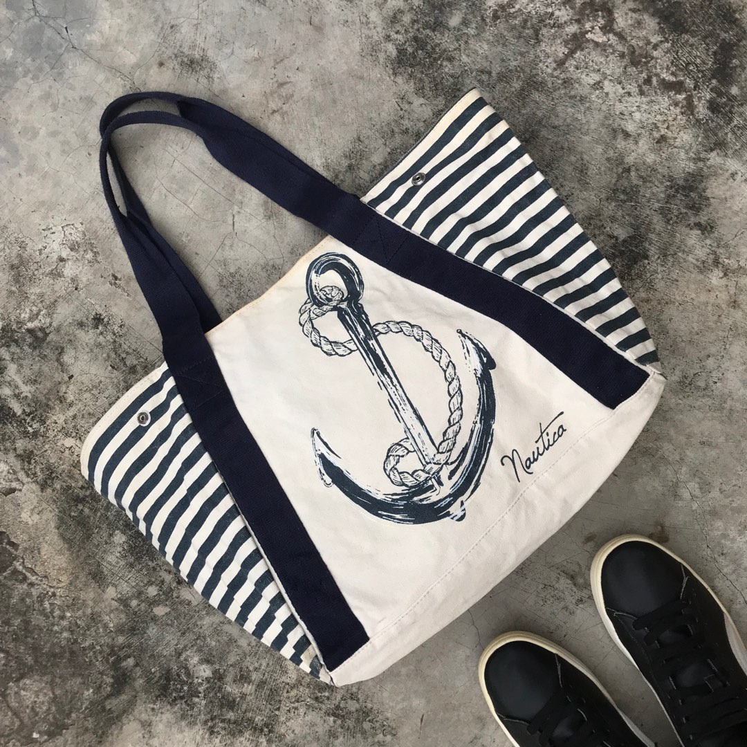Nautica canvas tote deals