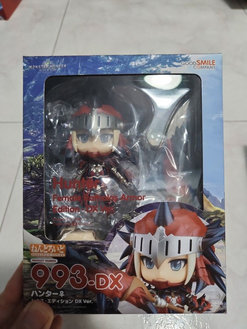 Nendoroid Monster Hunter World Female Rathalos Armor Dx Edition 993 Dx Hobbies And Toys Toys 3655